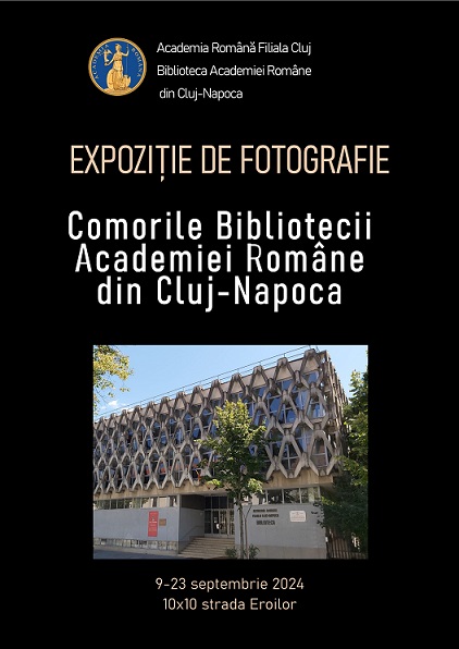 Afis Expozitie Comorile Bibliotecii Academiei Romane