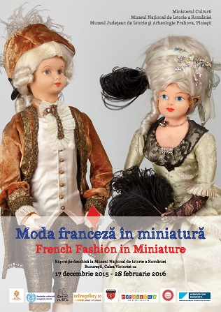 Afis Moda franceza in miniatura